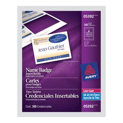 AVERY Name Badge Label (05392)