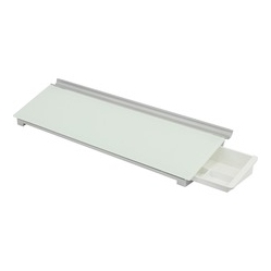 QUARTET Glass Desktop Dry-Erase Pad, 18" X 6" (3413829987)