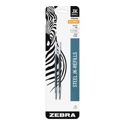 ZEBRA PEN G-301 Jk Gel Stainless Steel Pen Refill (88112)