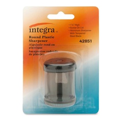 INTEGRA Handheld 1-Hole Pencil Sharpener Canister (42851)
