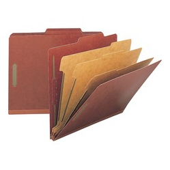 NATURE SAVER Legal Size Expansion Classification Folders (01055)