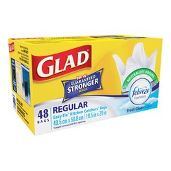 GLAD Easy-Tie Kitchen Catchers Bags (30219Frm1) In White