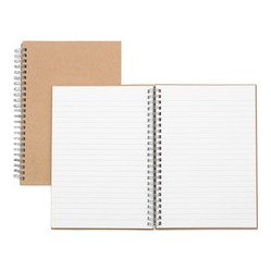 NATURE SAVER Hardcover Twin Wire Notebooks (20205)