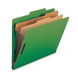 NATURE SAVER 2-Divider Legal Classifciation Folders (Sp17226)