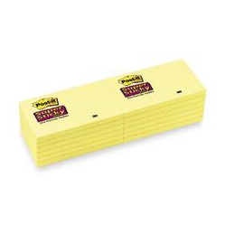 POST-IT Super Sticky Adhesive Notes - (Mmm655Sscyc)