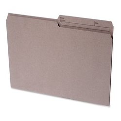 CONTINENTAL 2-Sided Tab Letter File Folders (41502)