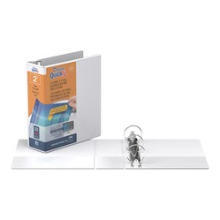 QUICKFIT Round Ring Deluxe Junior View Binder (85130)