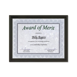 FIRST BASE Recognition Certificate Frame (83904)