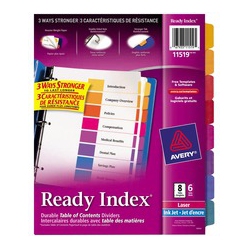 AVERY Ready Index Unprinted Tab (11519)