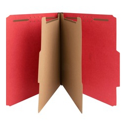 NATURE SAVER 2-Divider Letter Classification Folders (Sp17206)