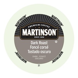 MARTINSON Dark Roast Coffee Pods K-Cup (Kmardar24)