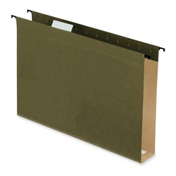 PENDAFLEX Surehook Extra-Capacity Hanging Folder With Box Bottom (6153X2C)