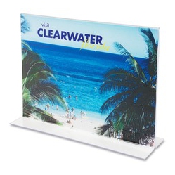 DEFLECTO Classic Image Double-Sided Sign Holder (69301)