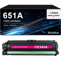 HP 651A Original Toner Cartridge - Single Pack (Ce343A)