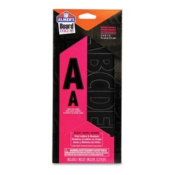 ELMER'S Reposition Letters And Numbers Stickers (E3072Mq) In Black
