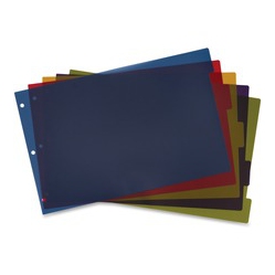 CARDINAL Poly Divider With Adhesive Tabs (84250)
