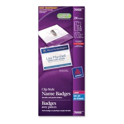 AVERY 74466 Laser/inkjet Badge Insert (74466) In Multicolor