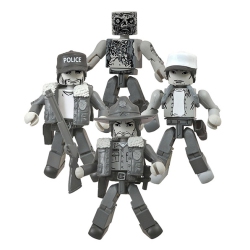 THE WALKING DEAD 2 Inch Action Figure Minimates Sdcc Exclusive - Day's Gone By Minimates Box Set Sdcc 2014