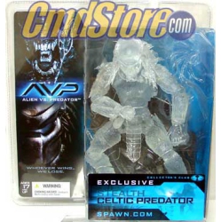 PREDATOR Stealth Celtic 6" Action Figure Avp Alien Vs Series 1 Exclusive Mcfarlane Toy