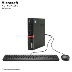 LENOVO Refurbished (Good) - Thinkcentre M900 Tiny, Intel Quad Core I5 6600T Up to 3.5G, 8G Ddr4, 512G SSD, Wifi, Bt, Win10 Pro 64 Bit (En/fr)