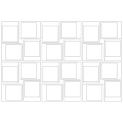 WallPops Snapshot Frames Wall Art Kit - White