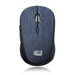 ADESSO Technology Wireless Optical Mouse - (Imouse S80L) In Blue