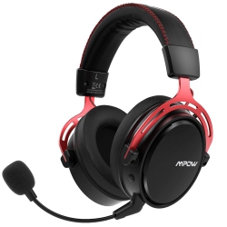 MPOW 2.4G Wireless Gaming Headset for Ps4/pc Computer Headset With Dual Chamber Driver, 17-Hour Of Wireless Use