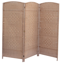 MAISON CONCEPTS 3 Panel Woven Bamboo Screen (Cameron)