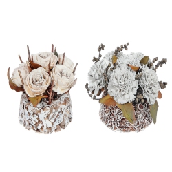 MAISON CONCEPTS Dried Floral Round Bed Decor (Asstd)