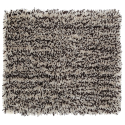 MAISON CONCEPTS Microfibre Shaggy Bath Mat (Brown/beige) (20 X 32)