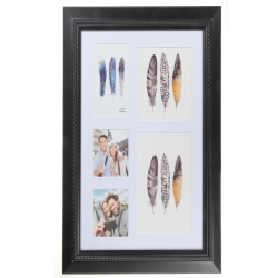 MAISON CONCEPTS Arcadian Photo Frame (5 - Asstd Openings) In Black