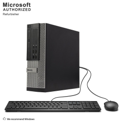 DELL Refurbished (Good) - Optiplex 9020 Sff, Intel Quad Core I5 4590 Up to 3.7G, 12G Ddr3, 500G, DVD, Wifi, Bt, Win10 Home 64 Bit (En/fr/es)