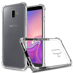 CC Samsung J6 Plus Extra Corner Bumper Soft Case, Clear