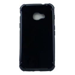 CC Samsung Xcover 4 Extra Corner Bumper Soft Case In Black