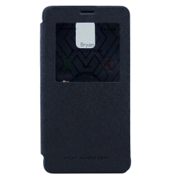 GOOSPERY Samsung Note 4 Wow Bumper Flip In Black