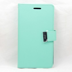 GOOSPERY Samsung Note 4 Rich Diary In Teal