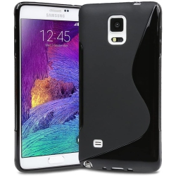 CC S Line Tpu Case for Samsung Note 4 In Black
