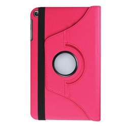 CC Topsave Samsung Tab A 10.1(2019) T510 360 Degree Rotating Tablet Case Cover, Hot In Pink