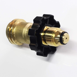 GRILL PARTS ZONE Propane Tank Adapter-Qcc1 to Pol/type 1 Adapter With Wrench