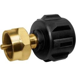 GRILL PARTS ZONE Refill Adapter for Qcc1 Type1 20Lb Lp Propane Tank And 1Lb Tank Throwaway Disposable Bottle