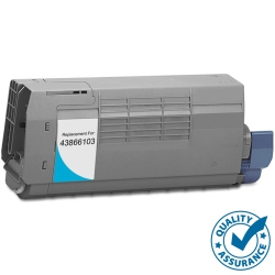 PRINTER PRO Compatible Okidata C710 (43866103) Toner Cartridge - Oki Printer C710/c711 In Cyan