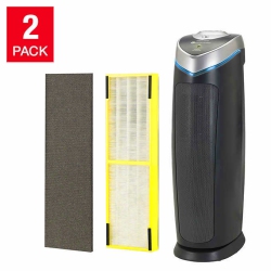 GERMGUARDIAN 55.8 Cm (22 In.) 3-In-1 Uv-C Tower Air Purifier 2-Pack With Bonus Filter
