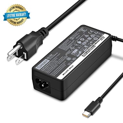 COREYKIN Thinkpad Yoga USB-C Laptop Charger 65W Power Supply Standard Ac Adapter for Lenovo Yoga C930-13, Yoga S730-13, Yoga