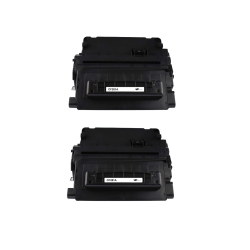 CC Compatible 2 Pack HP 81A (Cf281A) Toner Cartridge In Black