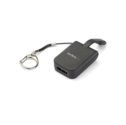 STARTECH Compact 8K 60Hz USB-C to Displayport 1.4 Keychain Adapter - (CDp2Dpfc)