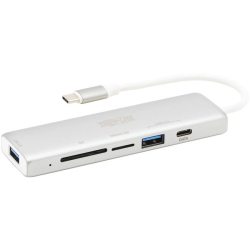 TRIPP LITE USB C Multiport Adapter In Silver