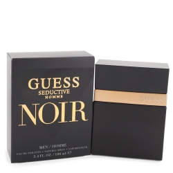 GUESS Seductive Homme Noir By Eau De Toilette Spray (Men) 3.4 OZ