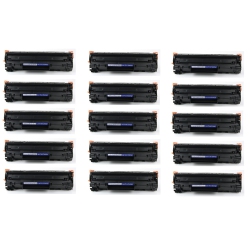 PRINTER SOLUTION Brand New Compatible 15 Pack HP 35A(Cb435A) Toner Cartridge In Black