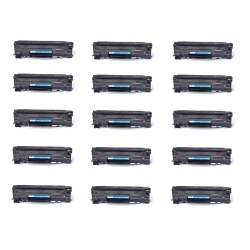 PRINTER SOLUTION Compatible 15 Pack HP 83A (Cf283A) Toner Cartridge for Laserjet Pro M125/m126/m127/m201/m225 In Black