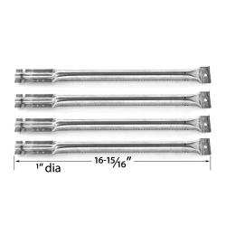 GRILL PARTS ZONE Replacement Burner for Costco 720-0193, 720-0432, Charmglow, Jenn Air, Member's Mark & Nexgrill Gas Models - 4Pk